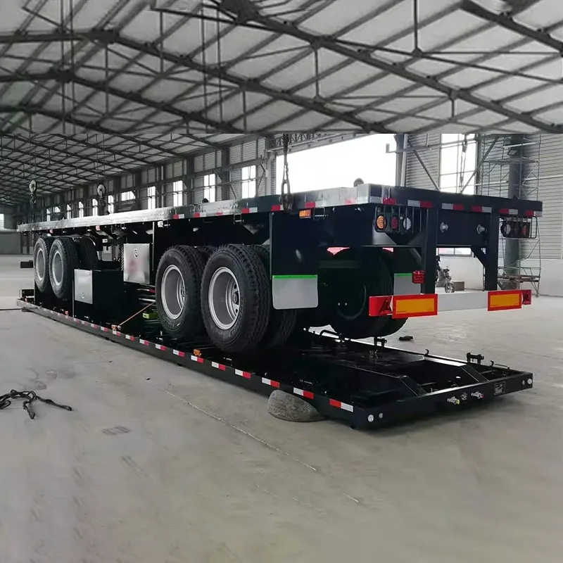 Flatbed Semi Trailer ၏ဖွဲ့စည်းပုံမှာ အဘယ်နည်း။