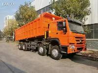 SINOTRUK HOWO 8*4 Dump Truck ပြီးစီးပြီး ဖိလစ်ပိုင်နိုင်ငံသို့ ပို့ဆောင်ရန် အဆင်သင့်ဖြစ်နေပါပြီ