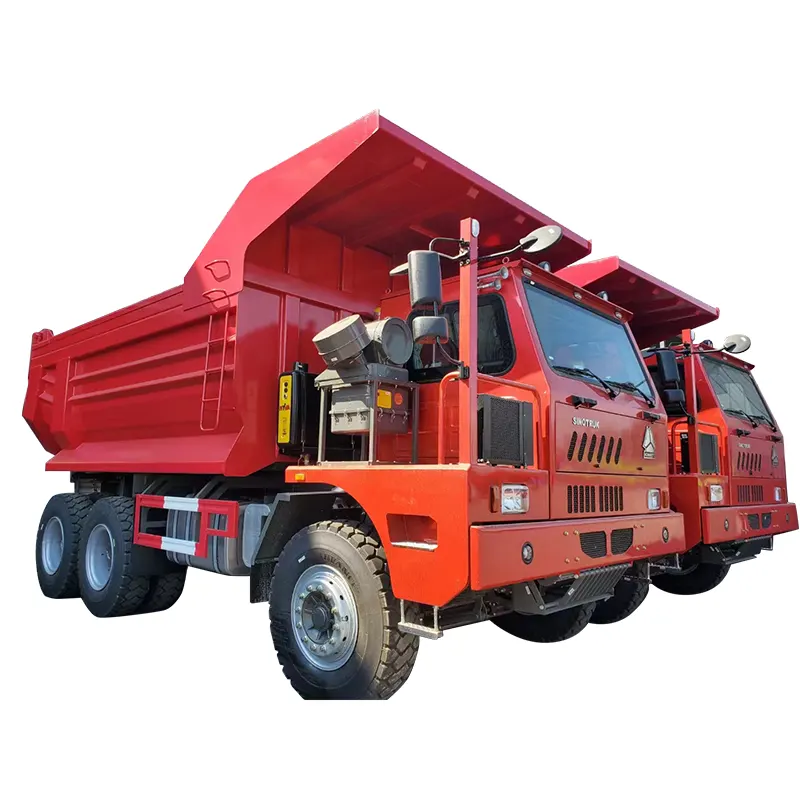 Sinotruk Howo 6x4 သတ္တုတွင်း dumper truck 371HP နှင့်အတူသတ္တုတွင်းတူးဖော်ခြင်း